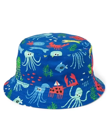 Bob réversible créature marine pour tout-petits garçons