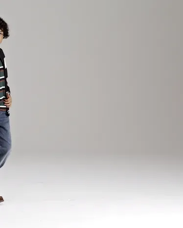 Jeans amples pour garçons des années 90